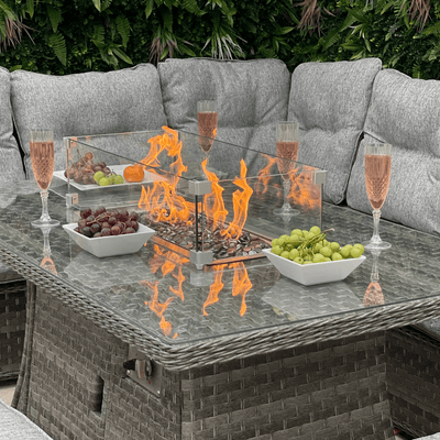 Rattan  Outdoor Furniture Rattan Dining Set Outdoor Sofa Outdoor Dining Set Garden furniture furniture sale outdoor Outdoor Fire Pit Sofa Dining Set